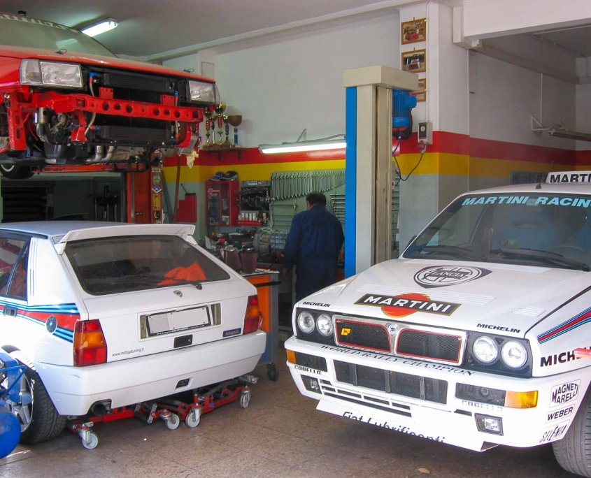 Elaborazione Lancia Delta Evoluzione - Frontale