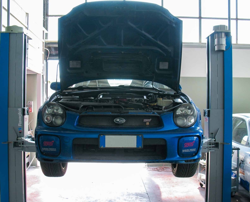 Elaborazione Subraru Impreza STI - Frontale